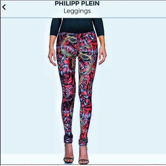 PHILIPP PLEIN snake leggings - Picture 2 of 8